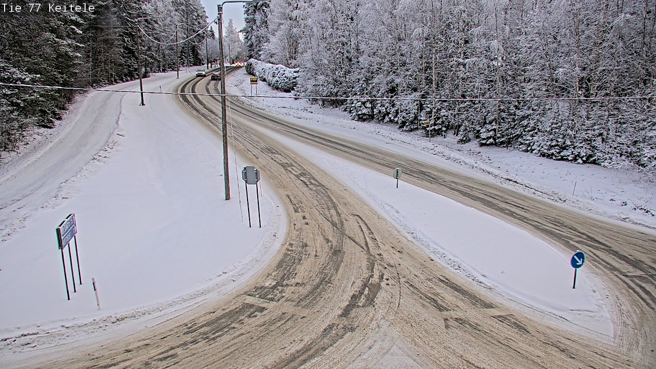 Kelikamerat Kuva Tie 77 Keitele, Keitele, Pohjois-Savo