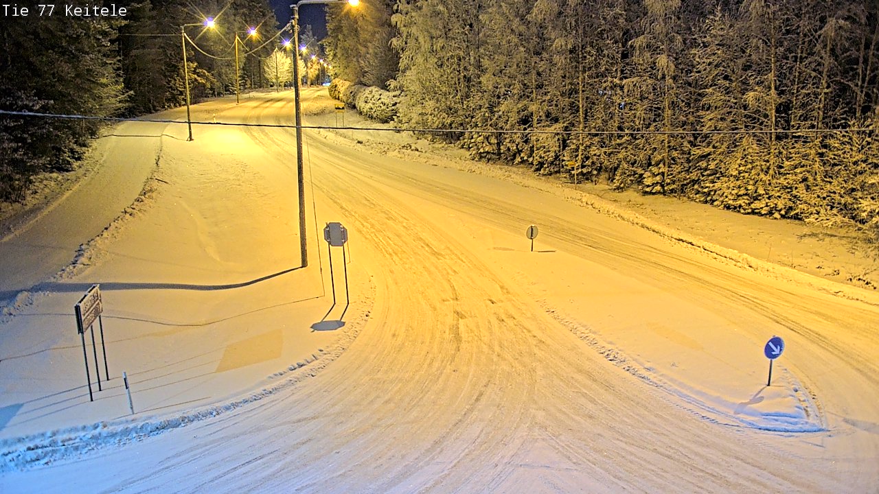 Kelikamerat Kuva Tie 77 Keitele, Keitele, Pohjois-Savo