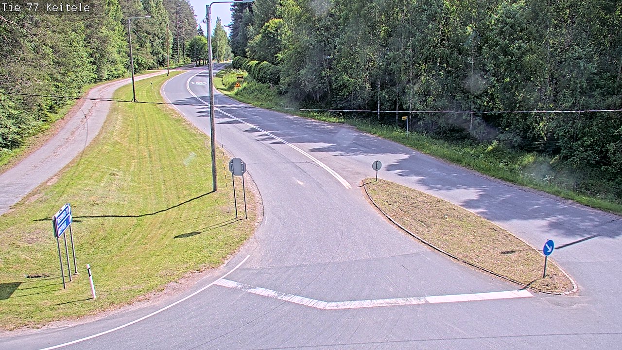 Kelikamerat Kuva Tie 77 Keitele, Keitele, Pohjois-Savo