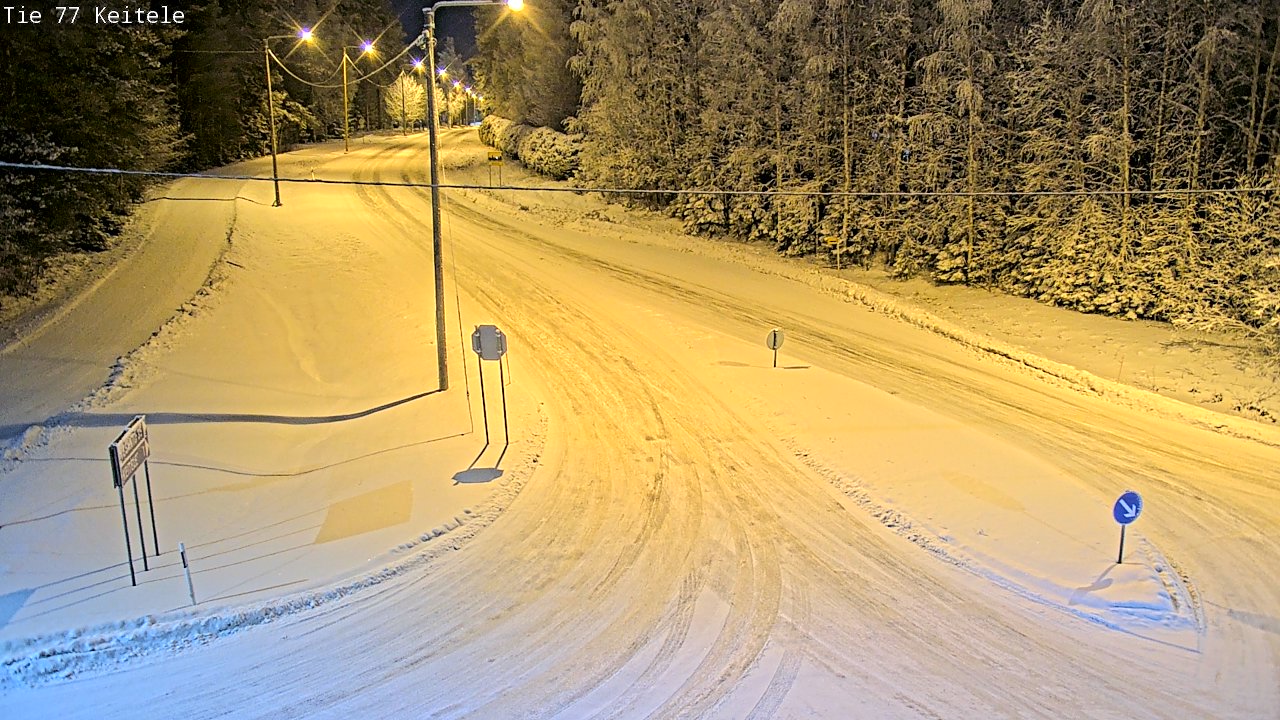 Kelikamerat Kuva Tie 77 Keitele, Keitele, Pohjois-Savo