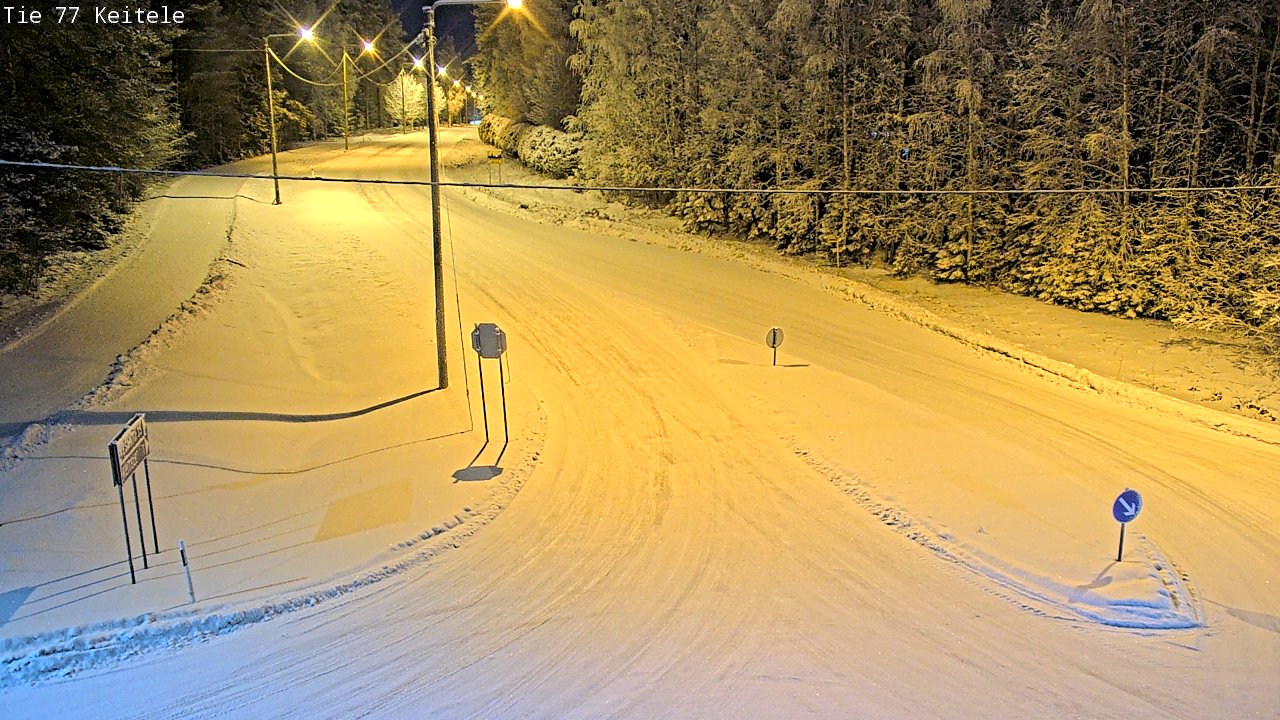 Kelikamerat Kuva Tie 77 Keitele, Keitele, Pohjois-Savo