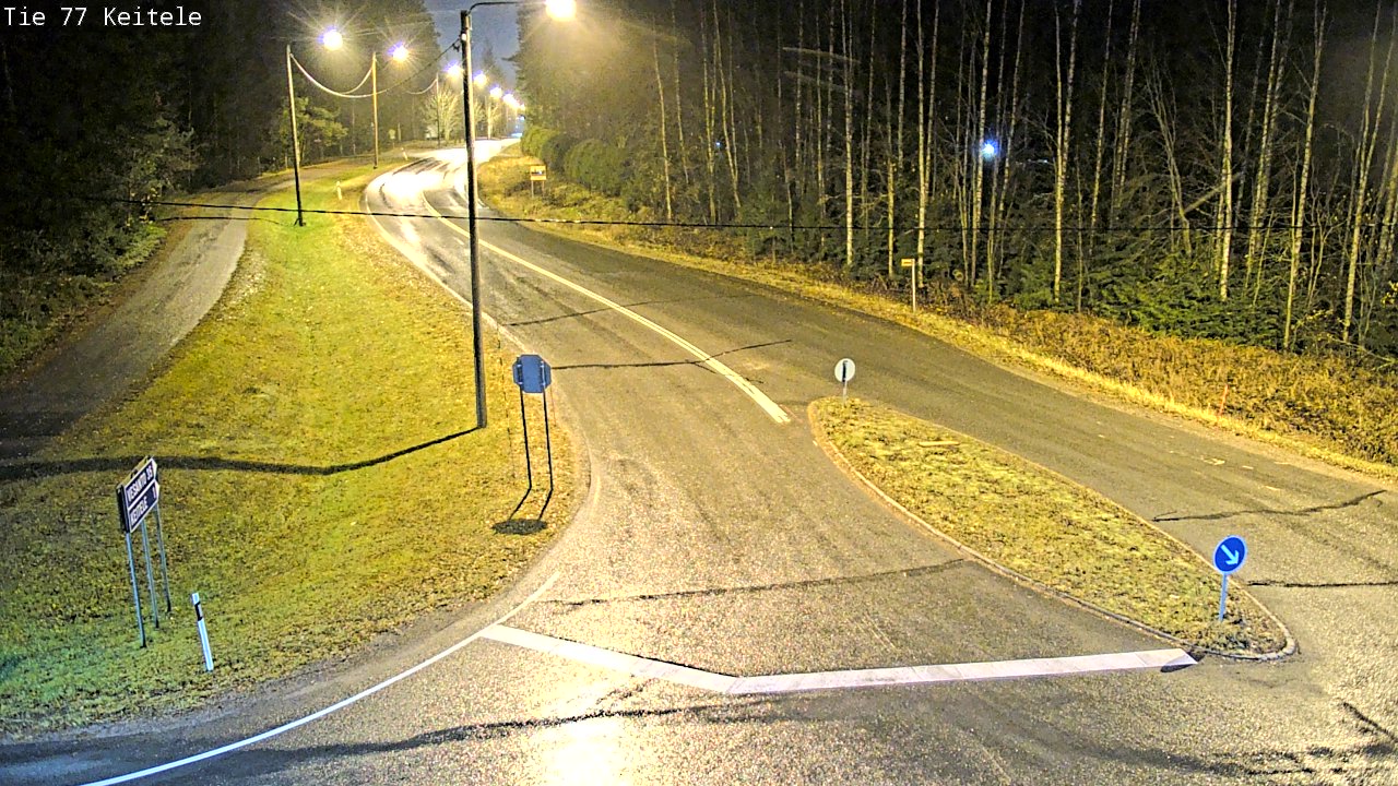 Weather Camera Image Road 77 Keitele, Keitele, Pohjois-Savo