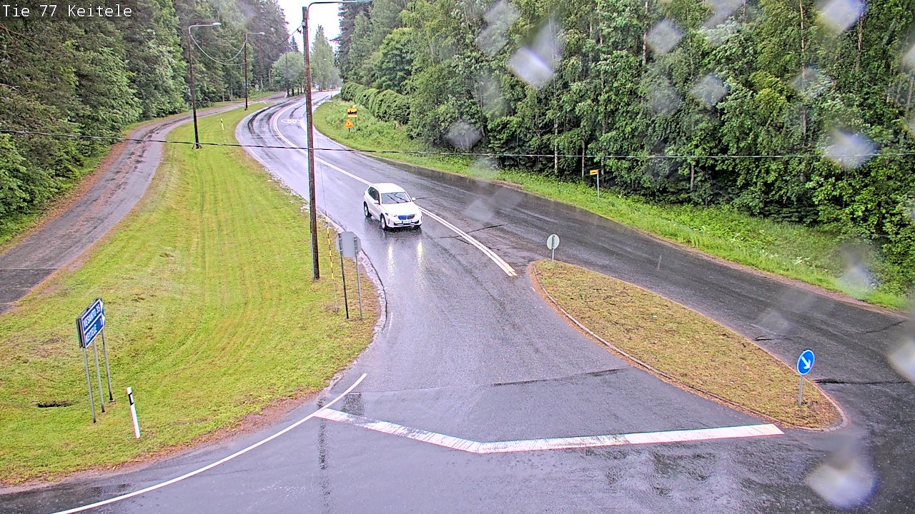 Weather Camera Image Road 77 Keitele, Keitele, Pohjois-Savo