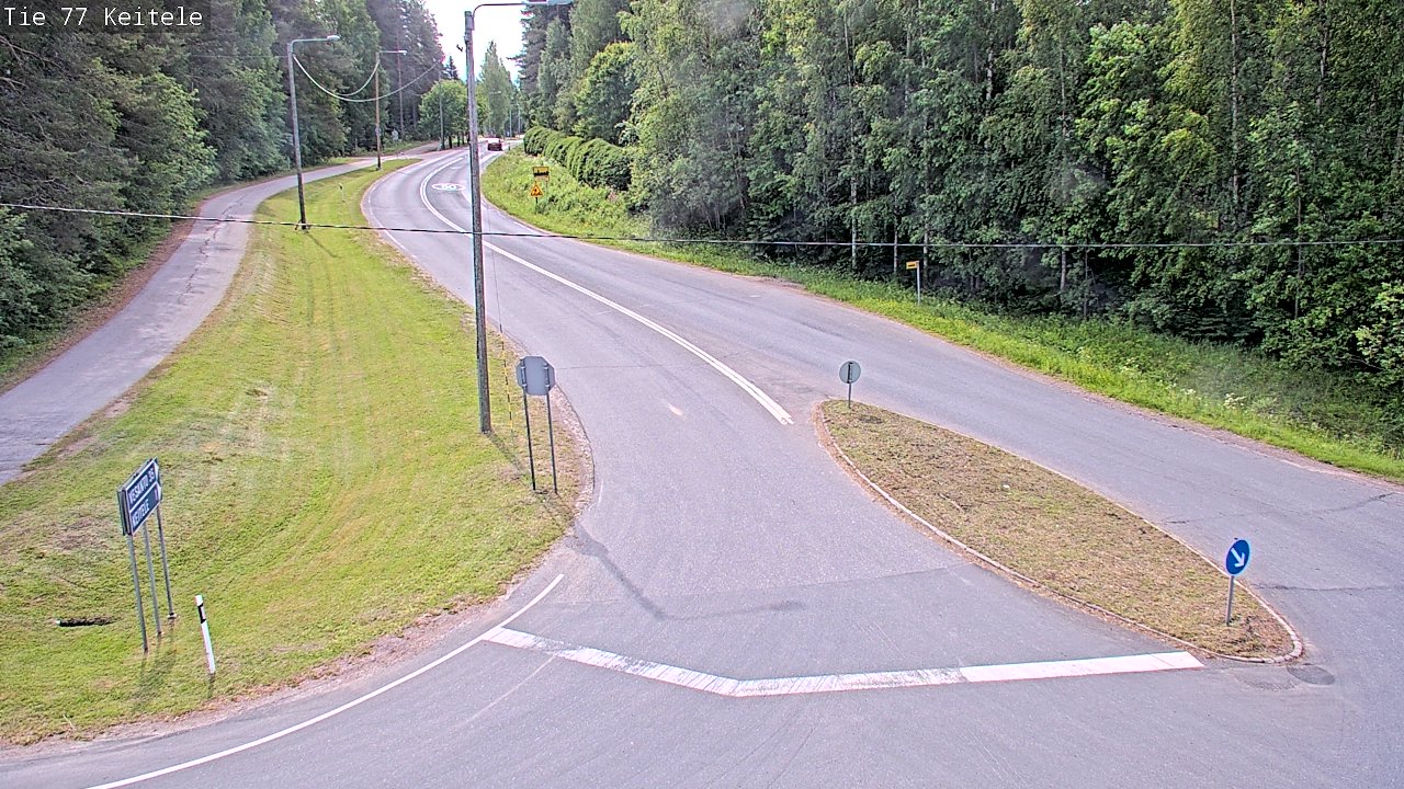 Kelikamerat Kuva Tie 77 Keitele, Keitele, Pohjois-Savo