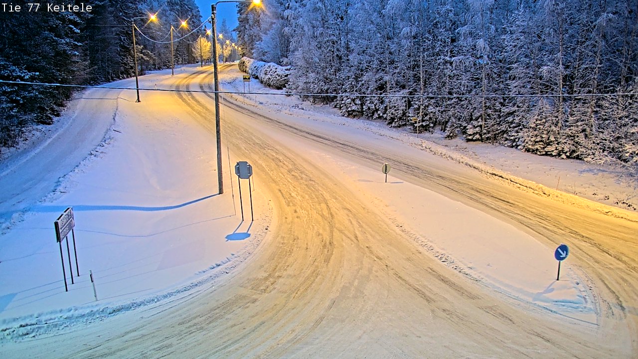 Kelikamerat Kuva Tie 77 Keitele, Keitele, Pohjois-Savo