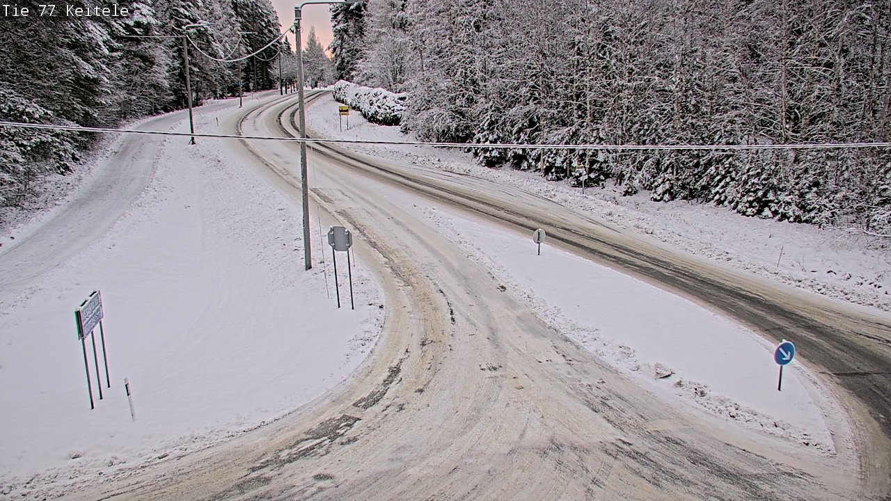 Kelikamerat Kuva Tie 77 Keitele, Keitele, Pohjois-Savo