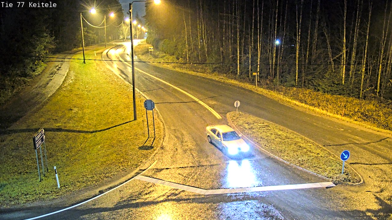 Weather Camera Image Väg 77 Keitele, Keitele, Pohjois-Savo