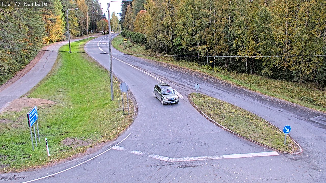 Kelikamerat Kuva Tie 77 Keitele, Keitele, Pohjois-Savo