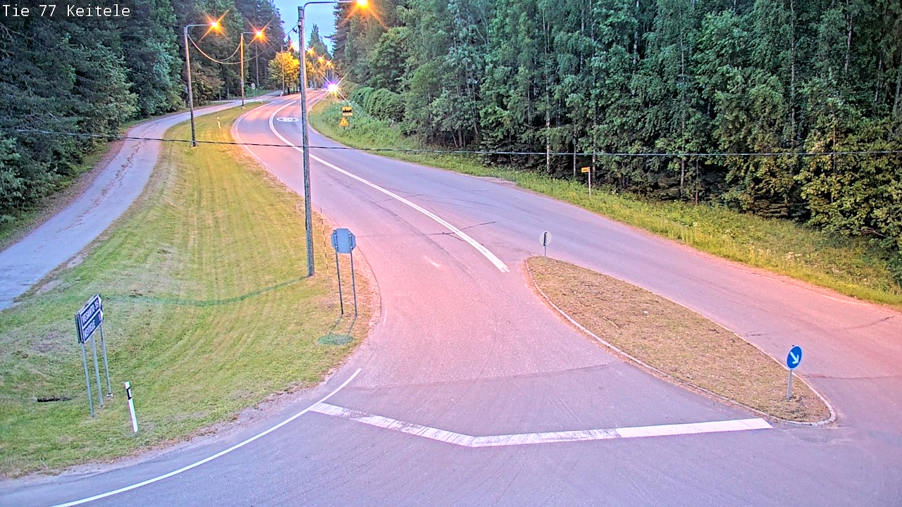 Kelikamerat Kuva Tie 77 Keitele, Keitele, Pohjois-Savo