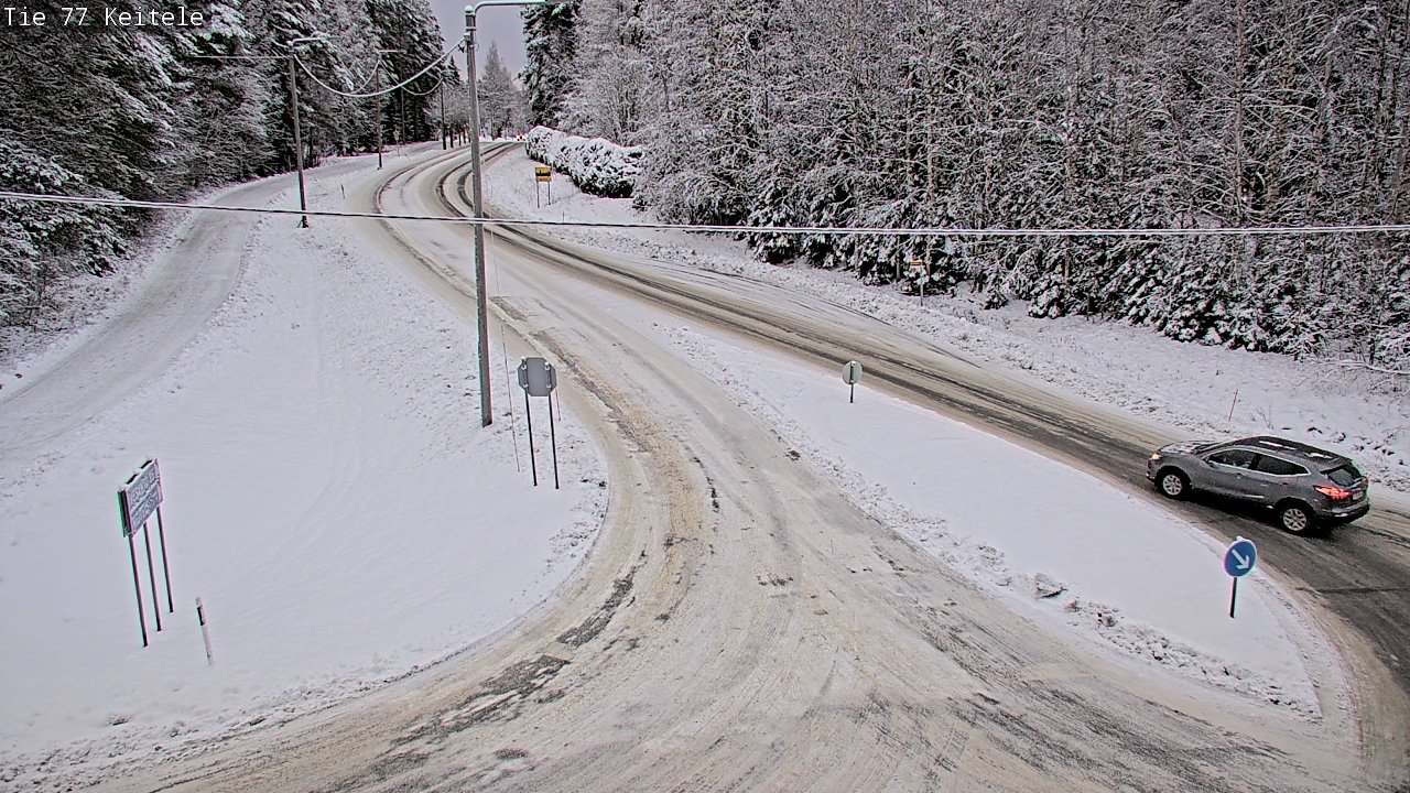 Kelikamerat Kuva Tie 77 Keitele, Keitele, Pohjois-Savo