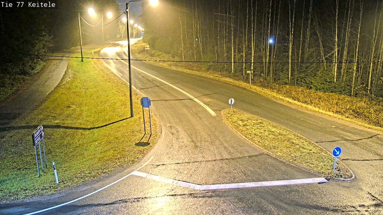Weather Camera Image Road 77 Keitele, Keitele, Pohjois-Savo