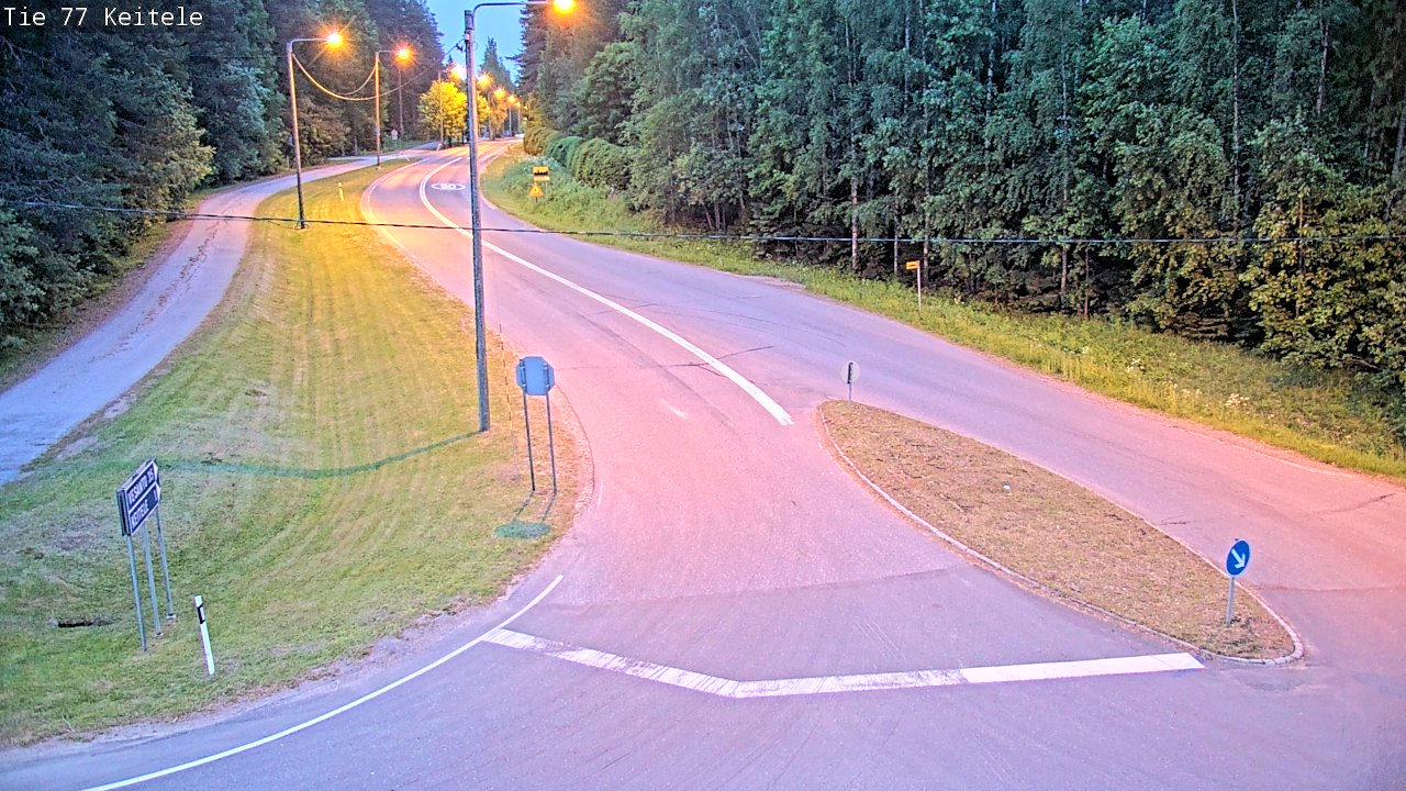 Kelikamerat Kuva Tie 77 Keitele, Keitele, Pohjois-Savo
