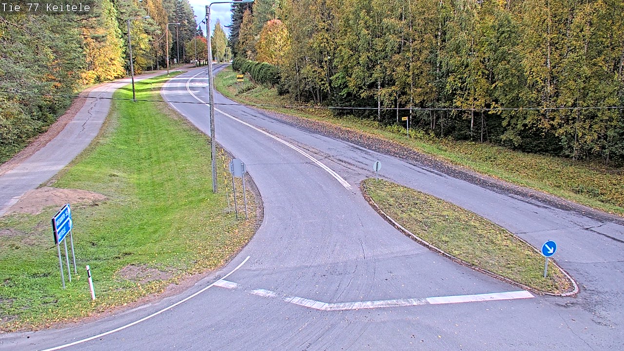 Kelikamerat Kuva Tie 77 Keitele, Keitele, Pohjois-Savo