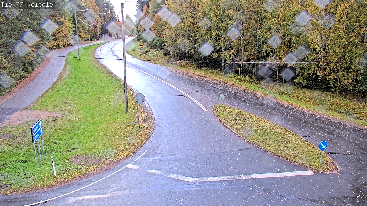Weather Camera Image Road 77 Keitele, Keitele, Pohjois-Savo