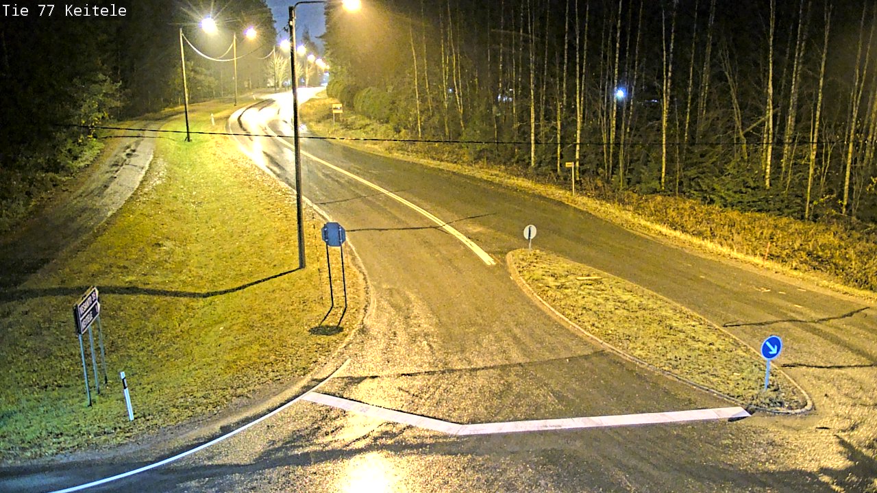 Weather Camera Image Väg 77 Keitele, Keitele, Pohjois-Savo