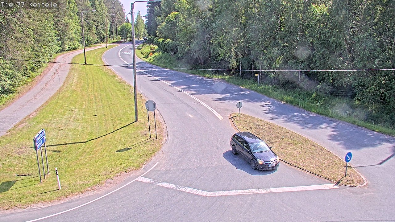 Kelikamerat Kuva Tie 77 Keitele, Keitele, Pohjois-Savo