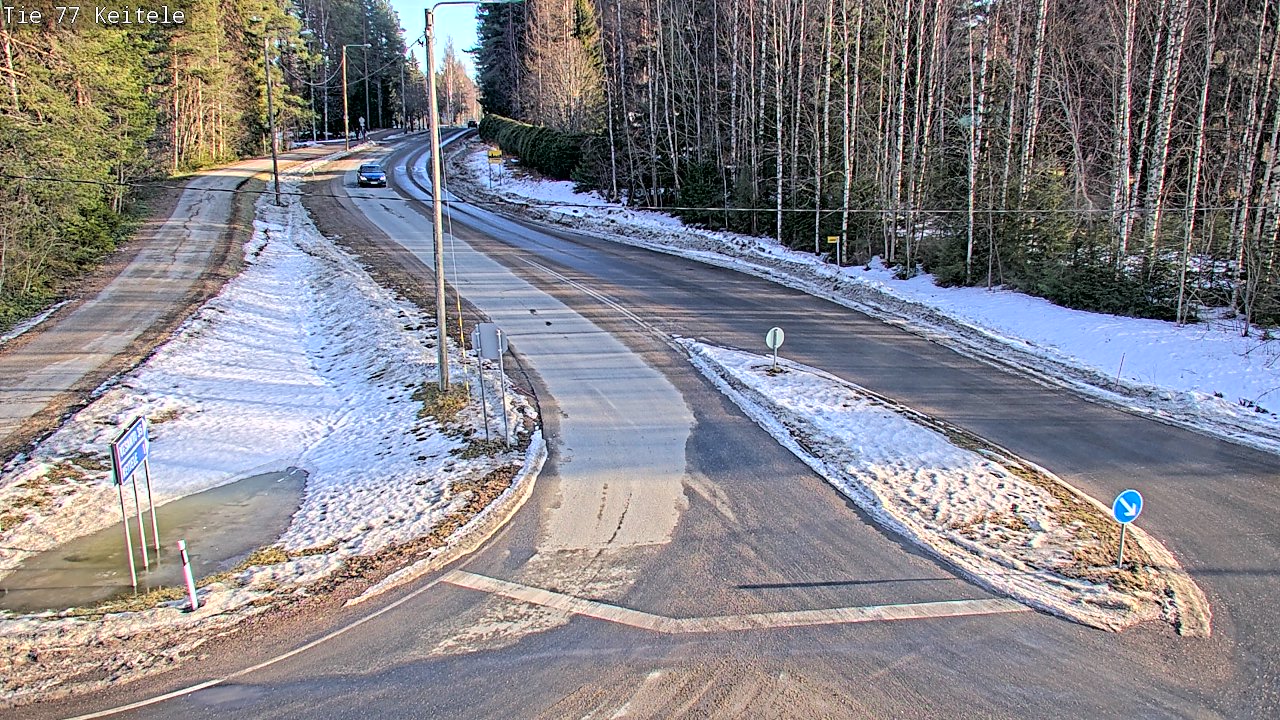Kelikamerat Kuva Tie 77 Keitele, Keitele, Pohjois-Savo