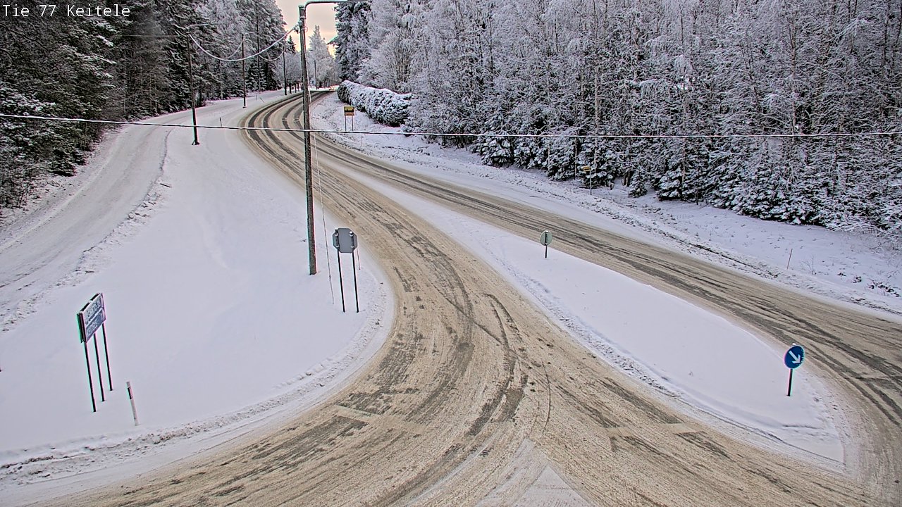 Kelikamerat Kuva Tie 77 Keitele, Keitele, Pohjois-Savo