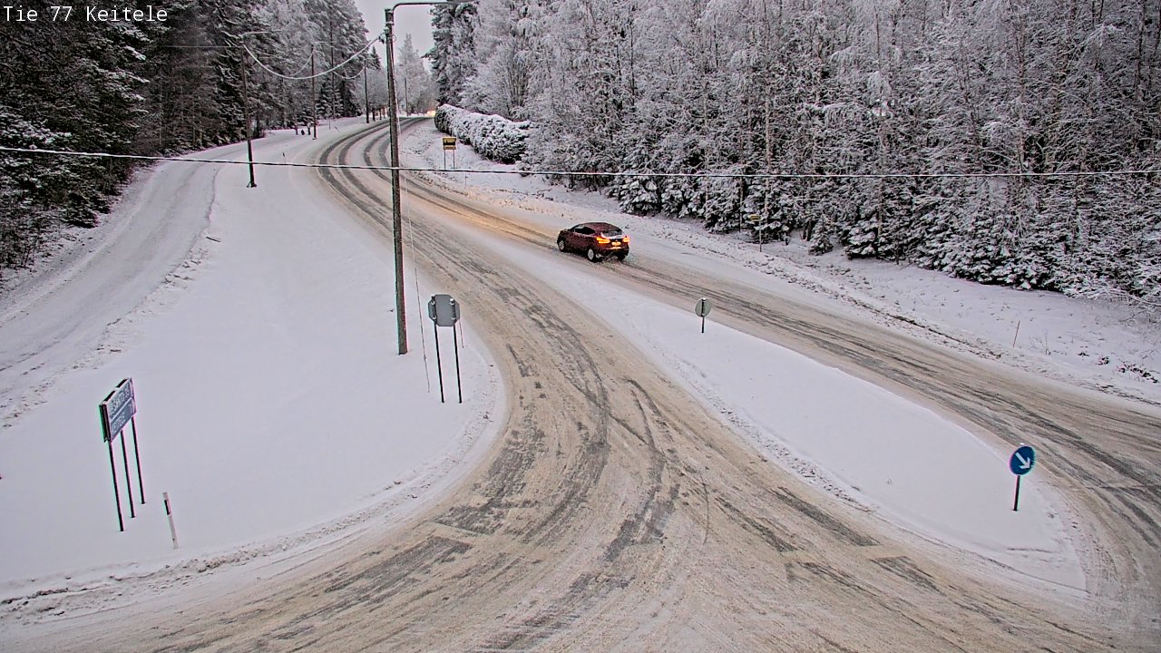 Kelikamerat Kuva Tie 77 Keitele, Keitele, Pohjois-Savo