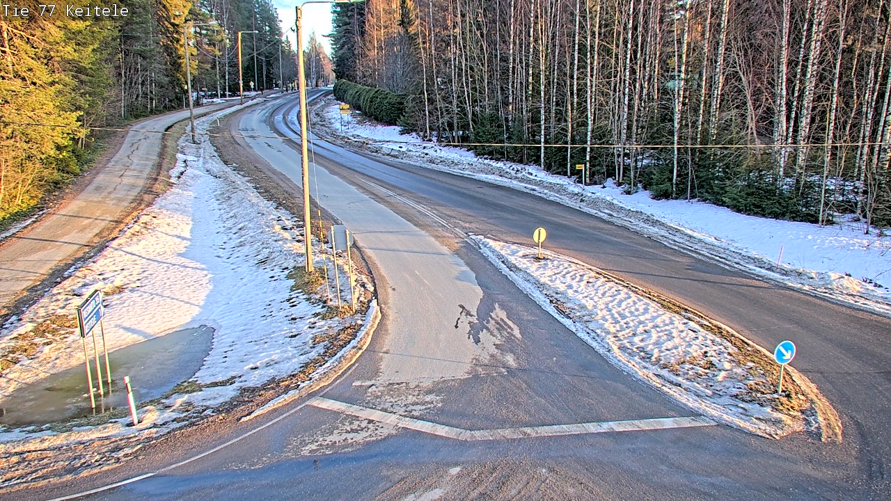 Kelikamerat Kuva Tie 77 Keitele, Keitele, Pohjois-Savo