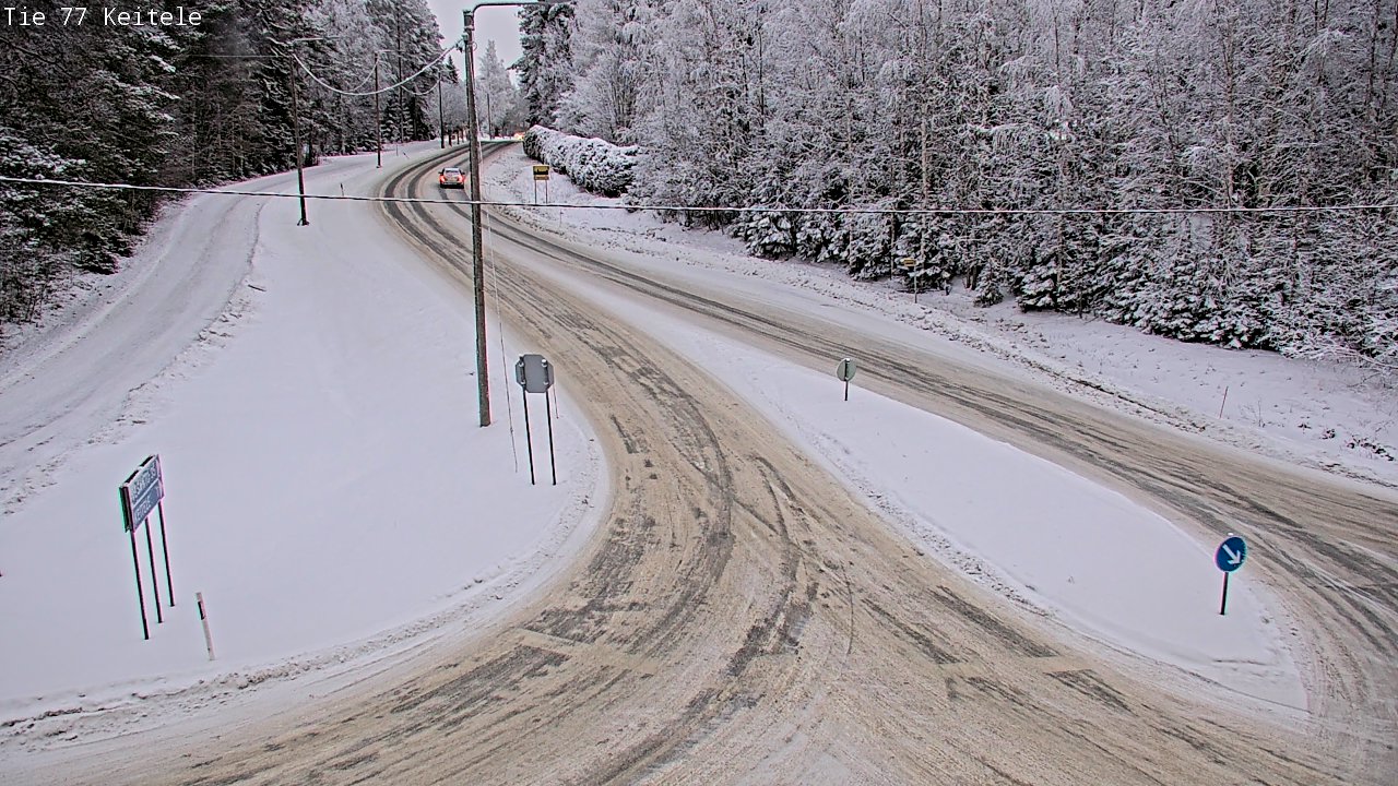 Kelikamerat Kuva Tie 77 Keitele, Keitele, Pohjois-Savo