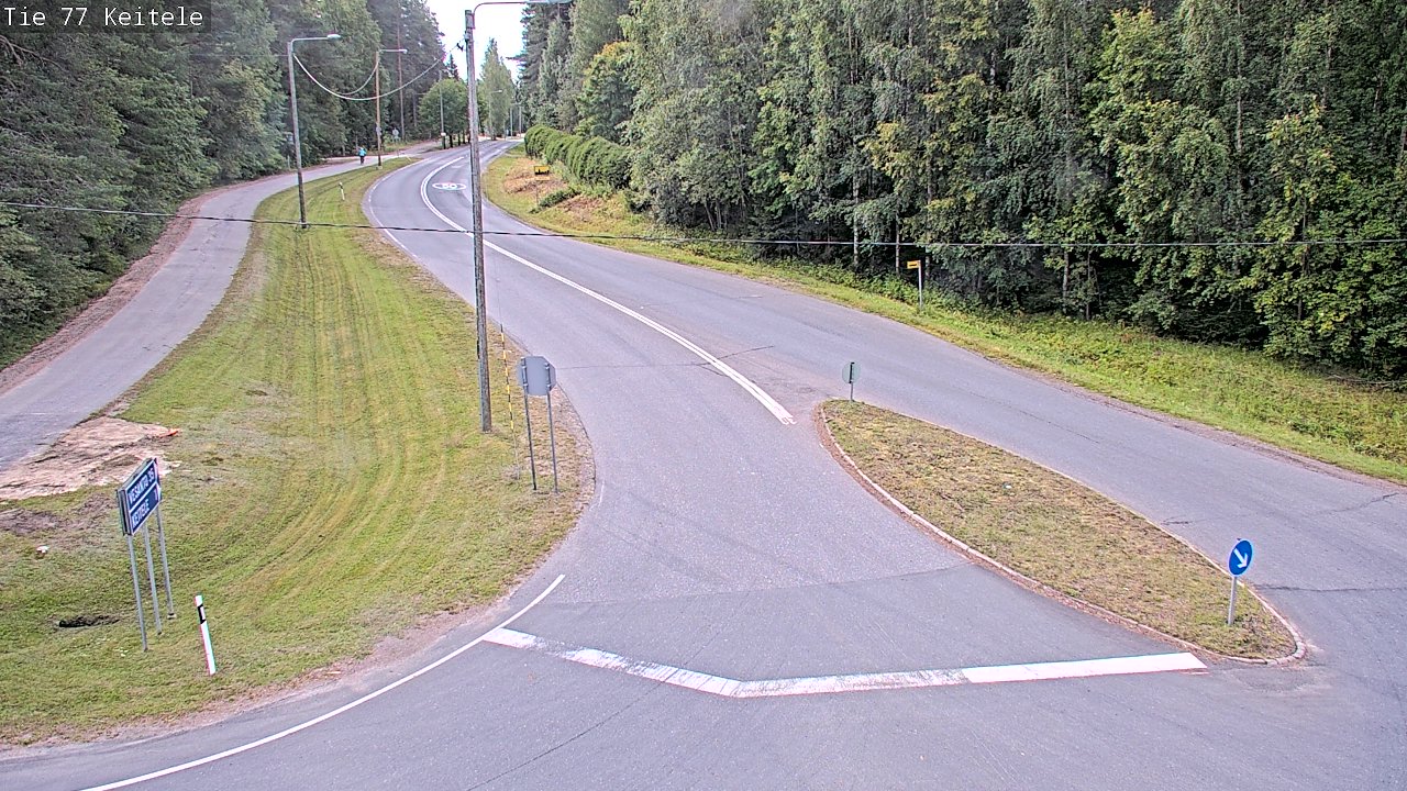 Kelikamerat Kuva Tie 77 Keitele, Keitele, Pohjois-Savo