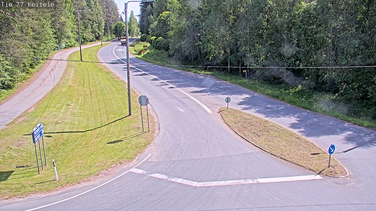 Kelikamerat Kuva Tie 77 Keitele, Keitele, Pohjois-Savo