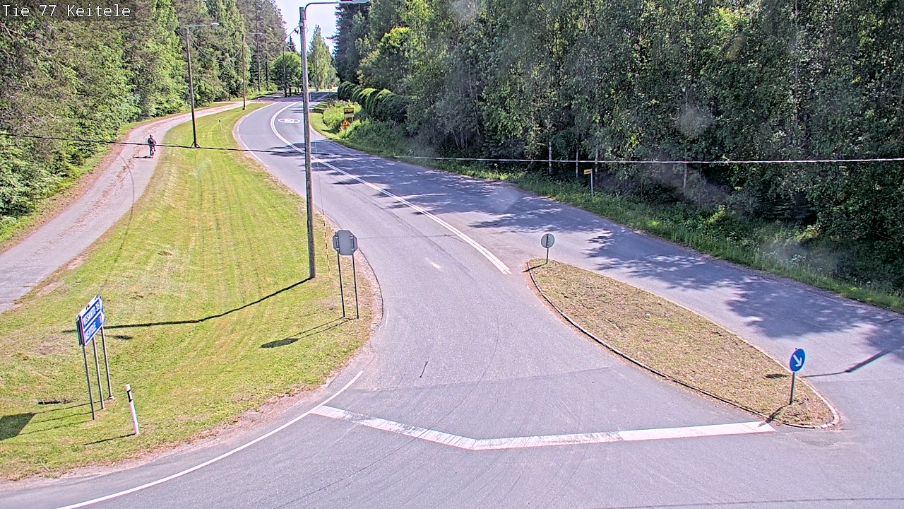 Kelikamerat Kuva Tie 77 Keitele, Keitele, Pohjois-Savo