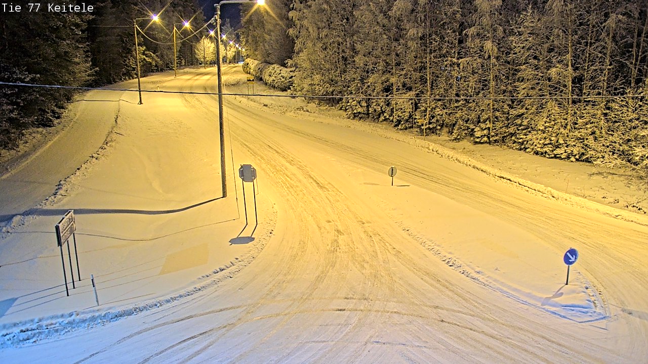 Kelikamerat Kuva Tie 77 Keitele, Keitele, Pohjois-Savo