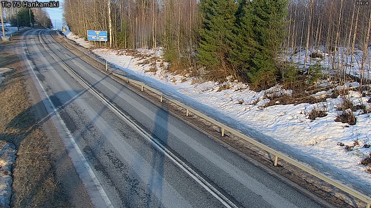 Kelikamerat Kuva Tie 75 Rautavaara, Hankamäki, Rautavaara, Pohjois-Savo