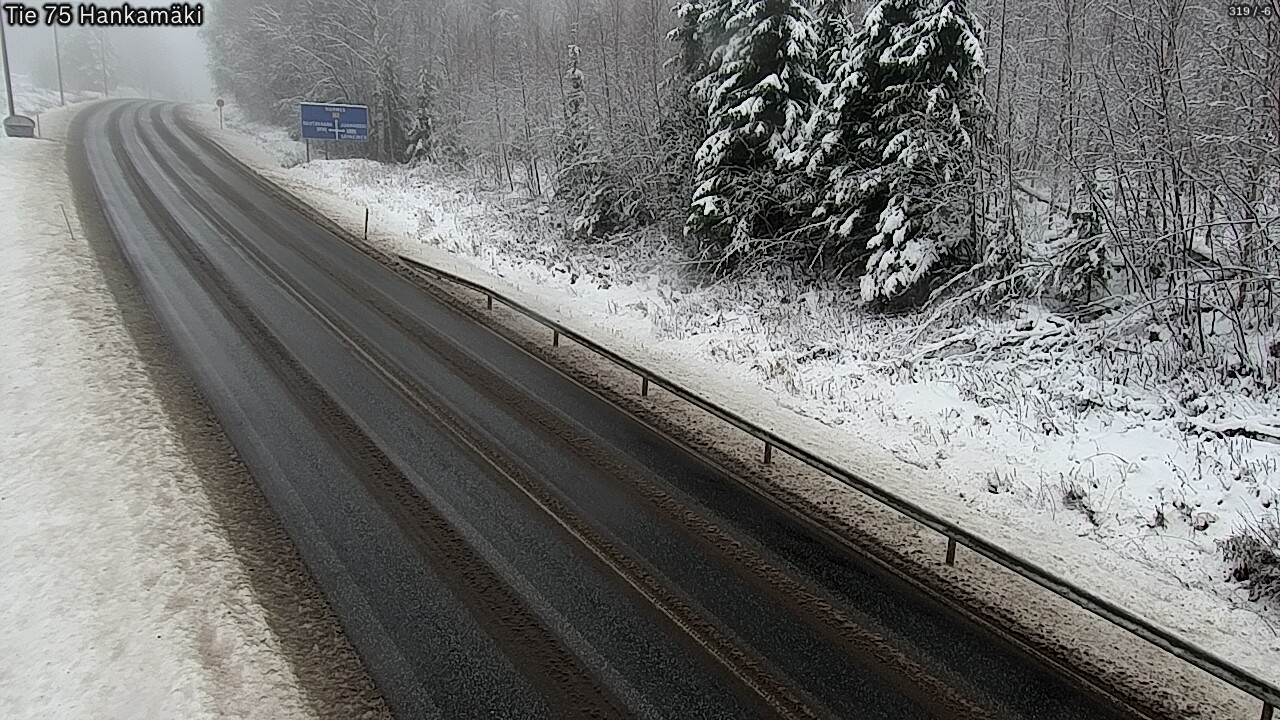 Weather Camera Image Road 75 Rautavaara, Hankamäki, Rautavaara, Pohjois-Savo
