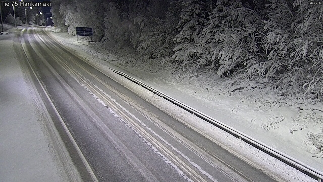 Weather Camera Image Road 75 Rautavaara, Hankamäki, Rautavaara, Pohjois-Savo