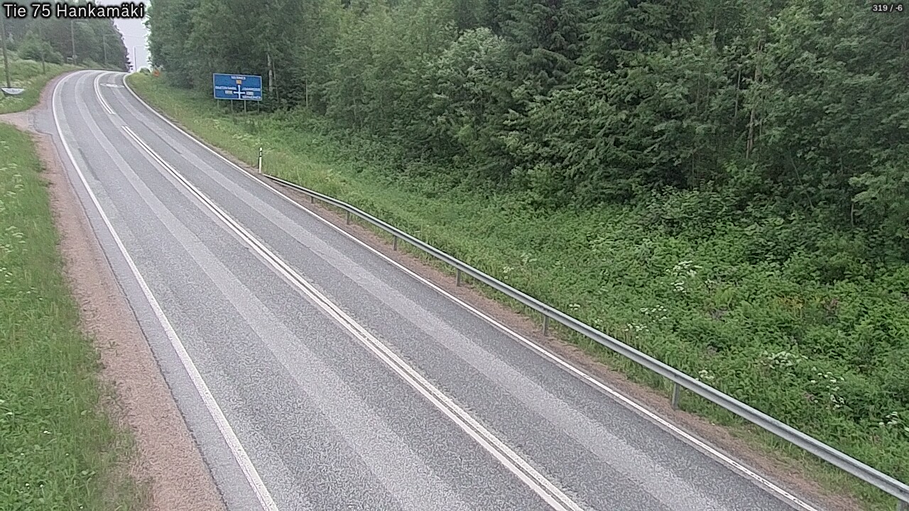 Kelikamerat Kuva Tie 75 Rautavaara, Hankamäki, Rautavaara, Pohjois-Savo