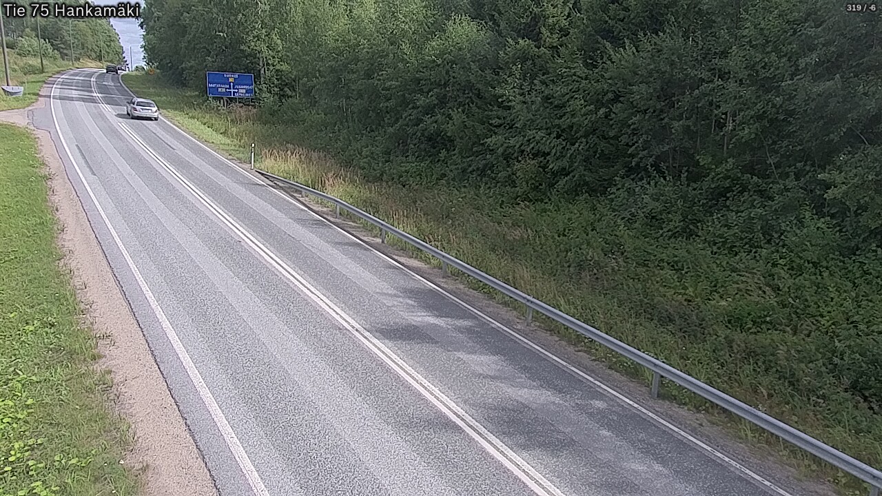Weather Camera Image Road 75 Rautavaara, Hankamäki, Rautavaara, Pohjois-Savo