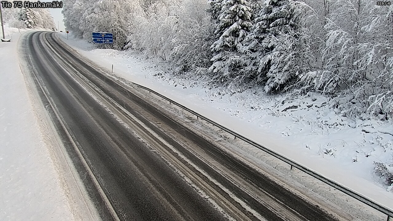 Kelikamerat Kuva Tie 75 Rautavaara, Hankamäki, Rautavaara, Pohjois-Savo