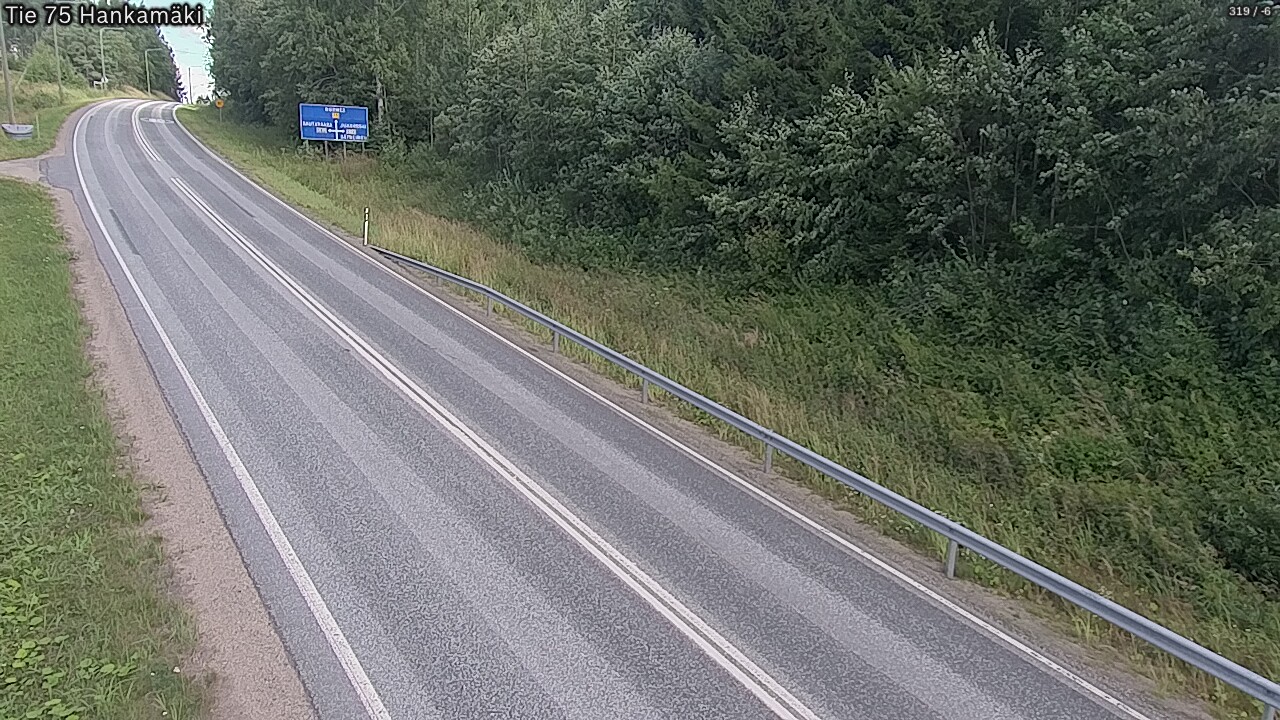 Weather Camera Image Road 75 Rautavaara, Hankamäki, Rautavaara, Pohjois-Savo