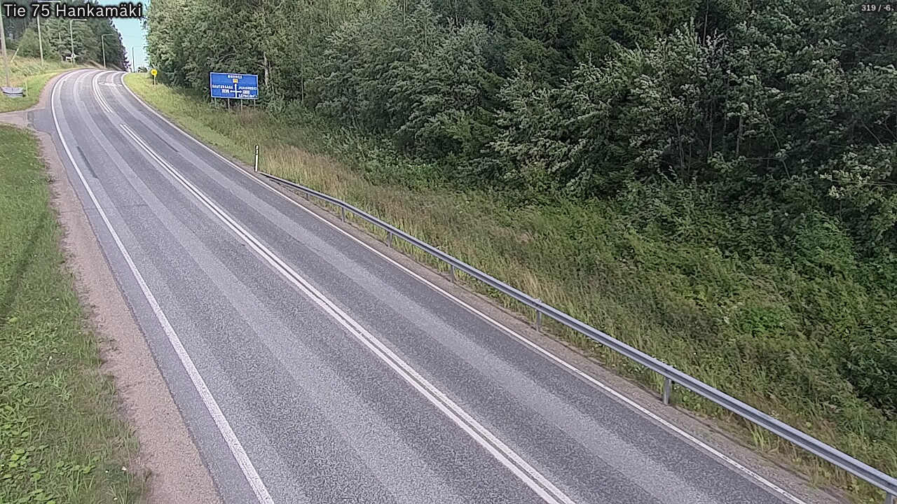 Weather Camera Image Road 75 Rautavaara, Hankamäki, Rautavaara, Pohjois-Savo