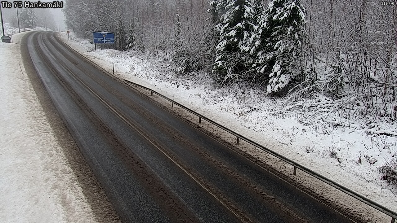 Weather Camera Image Road 75 Rautavaara, Hankamäki, Rautavaara, Pohjois-Savo