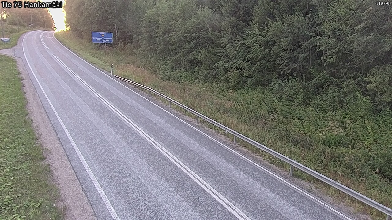 Weather Camera Image Road 75 Rautavaara, Hankamäki, Rautavaara, Pohjois-Savo