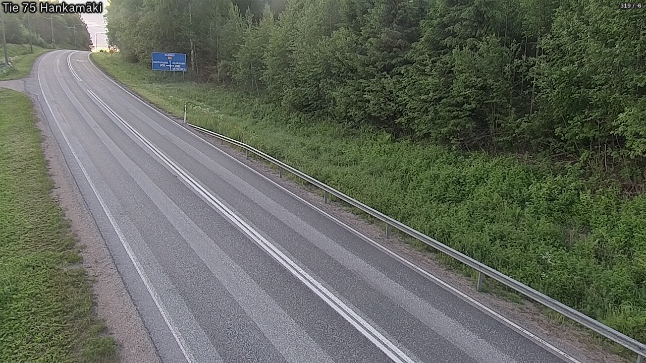 Kelikamerat Kuva Tie 75 Rautavaara, Hankamäki, Rautavaara, Pohjois-Savo
