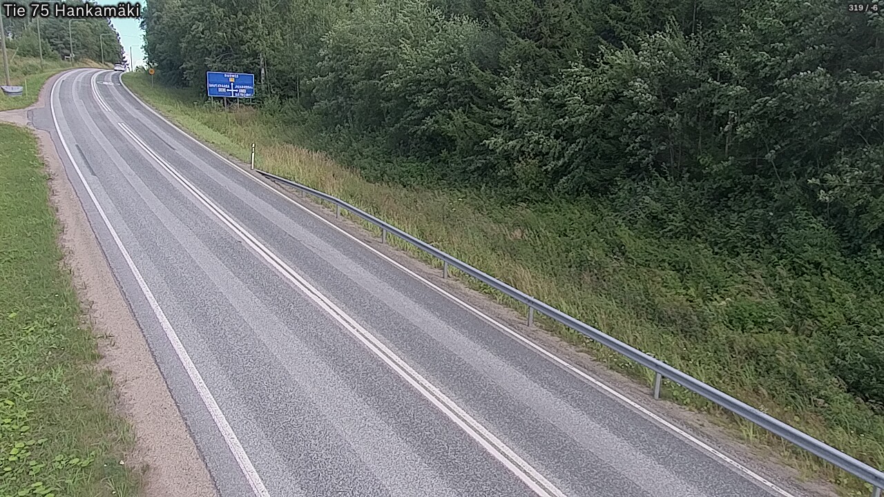 Weather Camera Image Road 75 Rautavaara, Hankamäki, Rautavaara, Pohjois-Savo