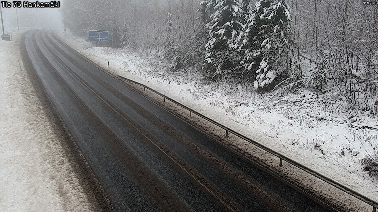 Weather Camera Image Road 75 Rautavaara, Hankamäki, Rautavaara, Pohjois-Savo