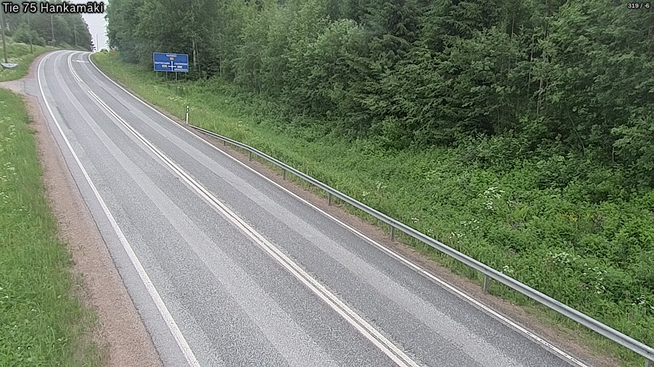 Kelikamerat Kuva Tie 75 Rautavaara, Hankamäki, Rautavaara, Pohjois-Savo