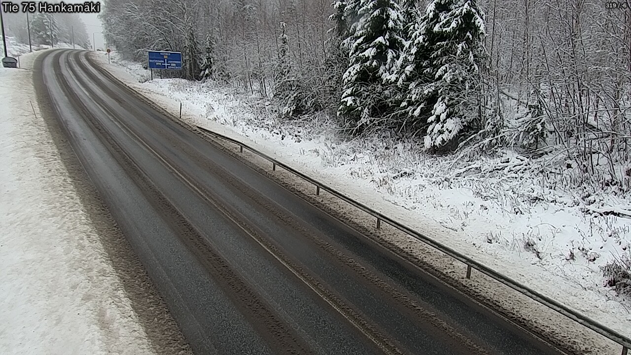 Weather Camera Image Road 75 Rautavaara, Hankamäki, Rautavaara, Pohjois-Savo