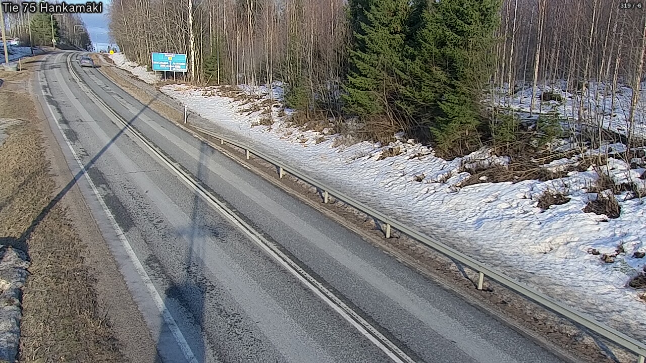 Kelikamerat Kuva Tie 75 Rautavaara, Hankamäki, Rautavaara, Pohjois-Savo