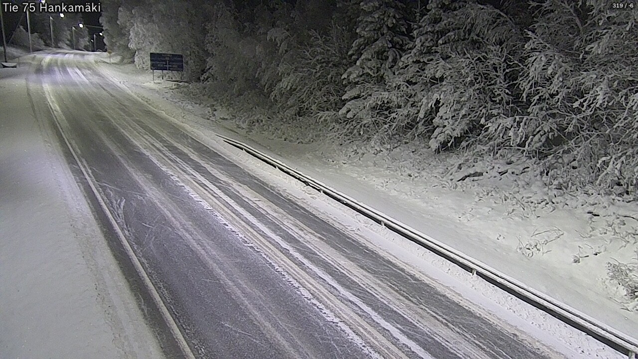 Kelikamerat Kuva Tie 75 Rautavaara, Hankamäki, Rautavaara, Pohjois-Savo