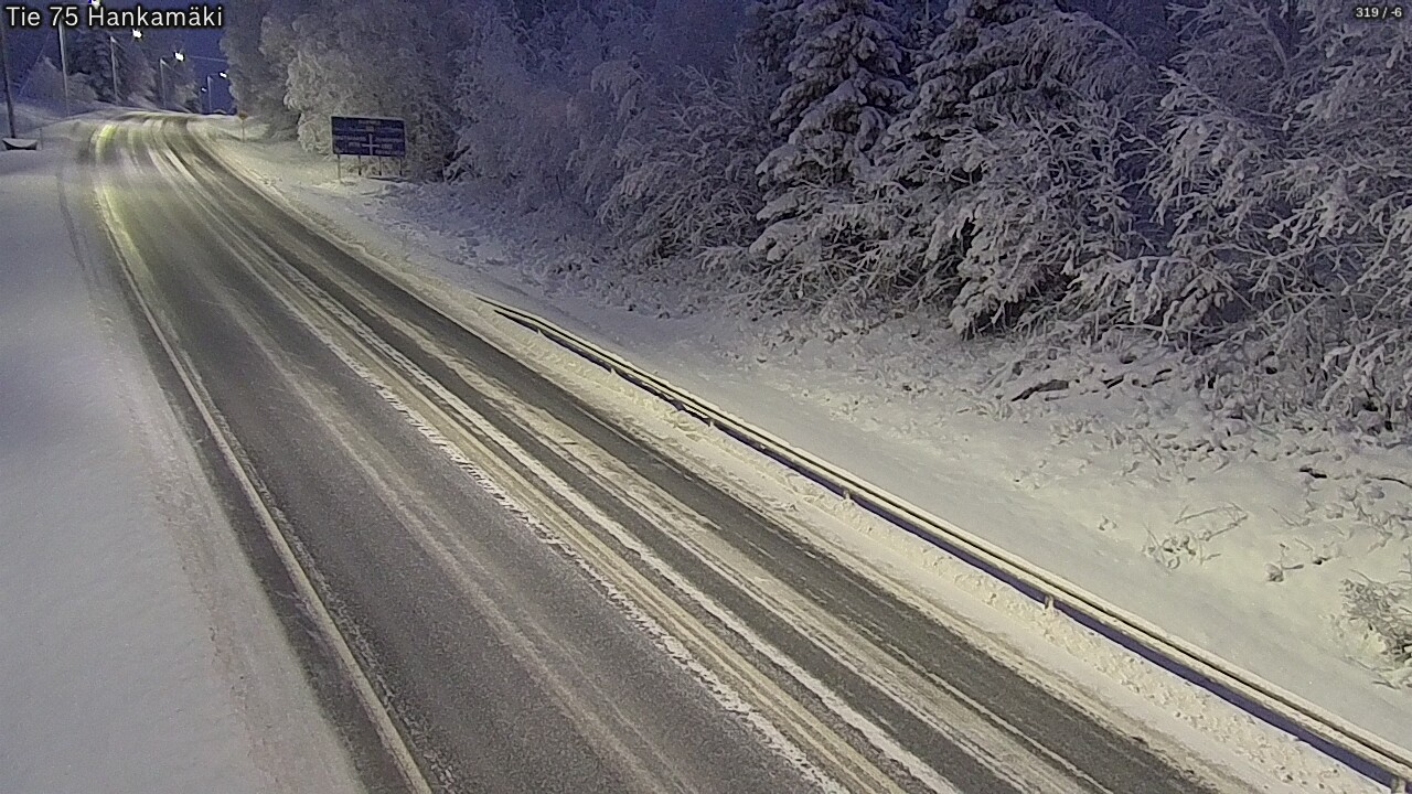 Kelikamerat Kuva Tie 75 Rautavaara, Hankamäki, Rautavaara, Pohjois-Savo