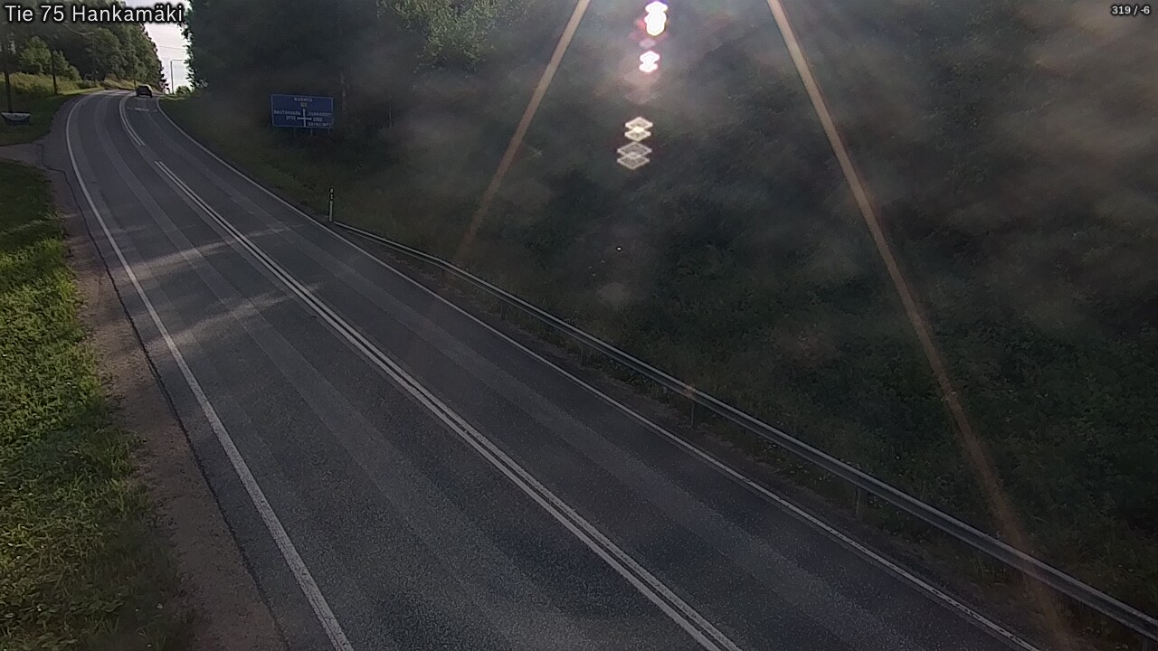 Weather Camera Image Road 75 Rautavaara, Hankamäki, Rautavaara, Pohjois-Savo