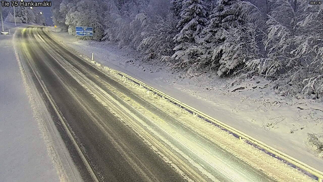 Kelikamerat Kuva Tie 75 Rautavaara, Hankamäki, Rautavaara, Pohjois-Savo