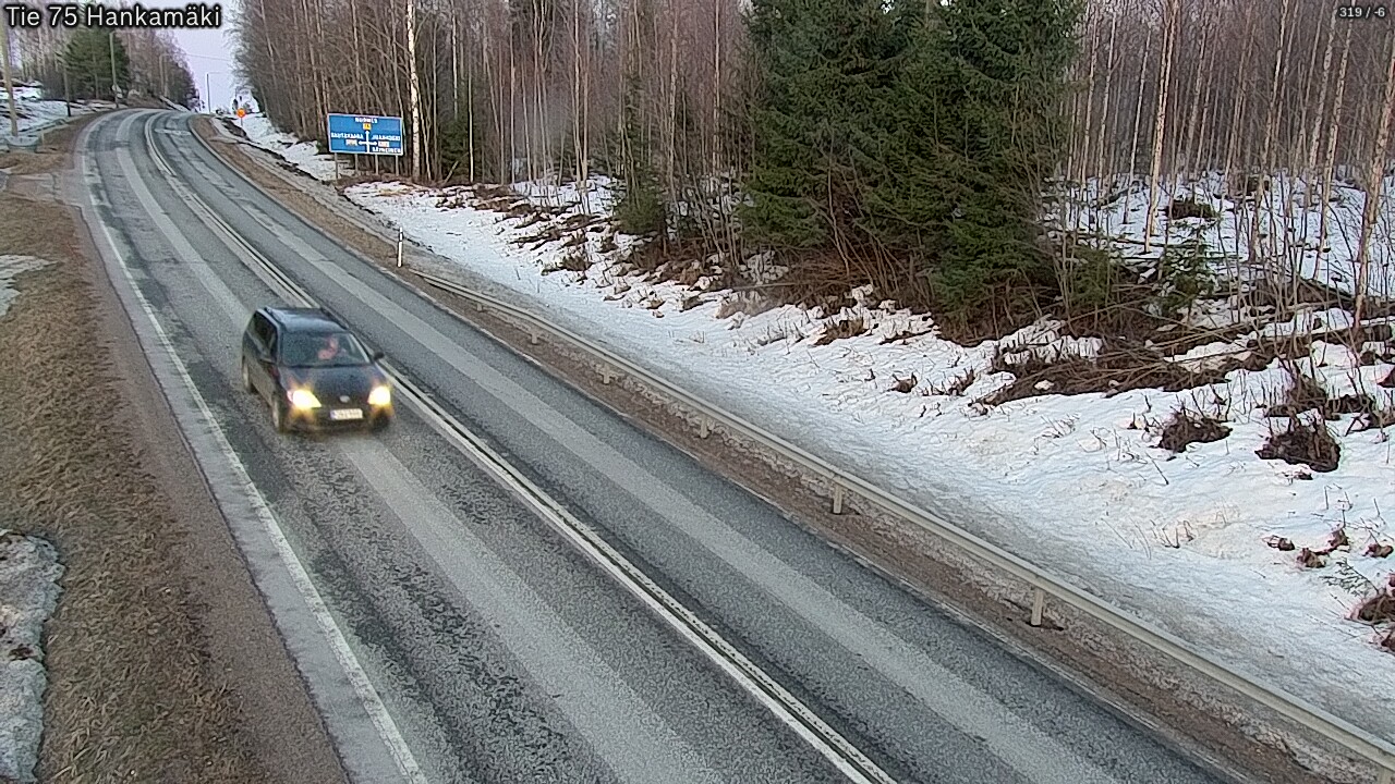 Kelikamerat Kuva Tie 75 Rautavaara, Hankamäki, Rautavaara, Pohjois-Savo